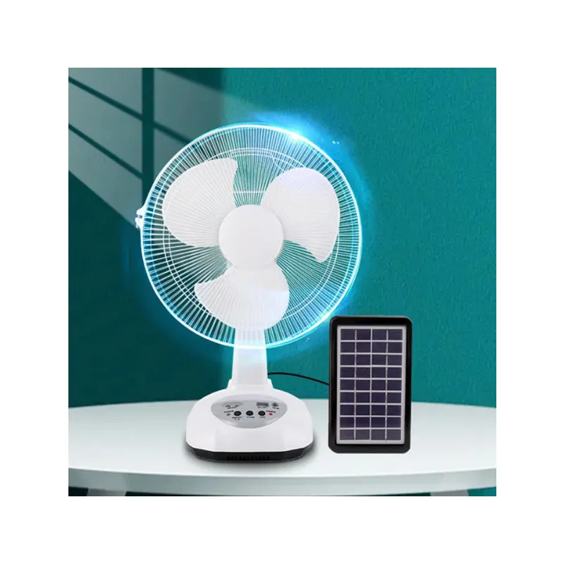 Solar Rechargeable Fan