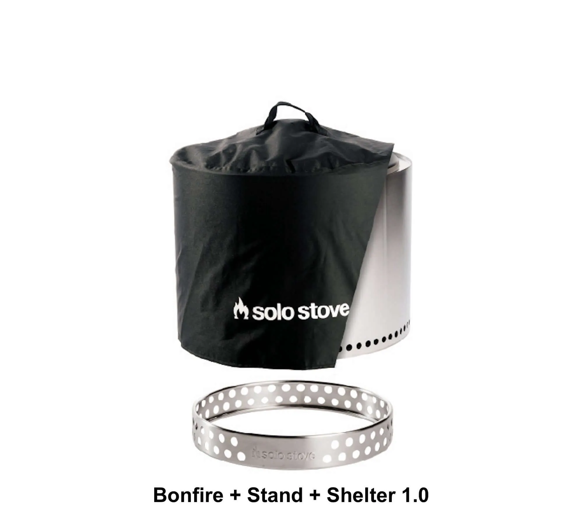 Solo Stove Bonfire Fire Pit   Stand   Shelter Bundle