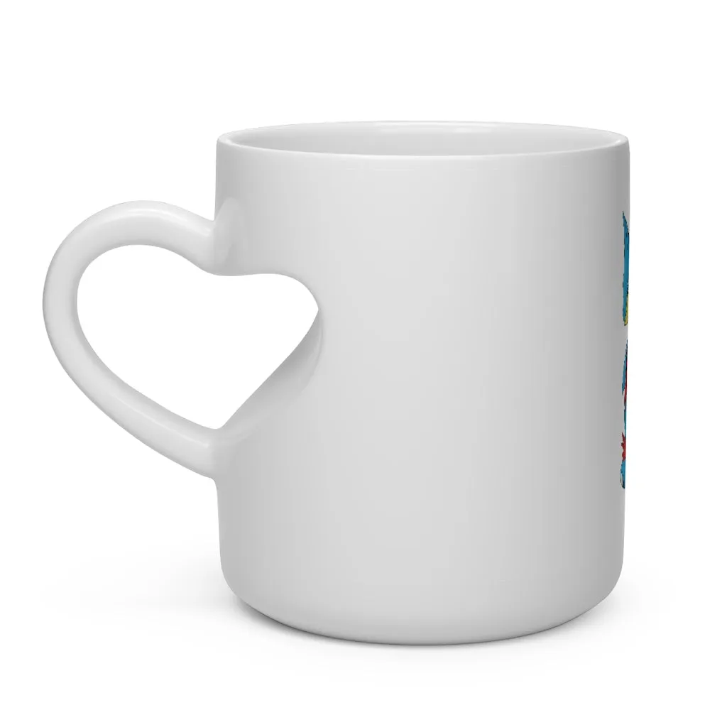 Spakez Heart Shape Mug