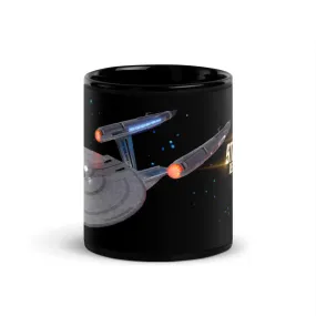 Star Trek: Strange New Worlds Enterprise Black Mug