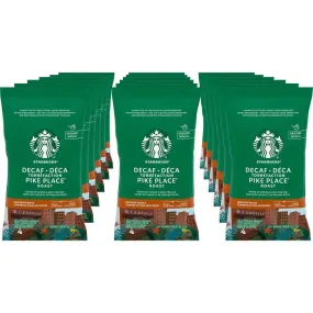 Starbucks Pikes Place DECAF 2.5oz Ground