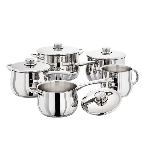 Stellar 1000 | Deep 5 Piece Saucepan Set