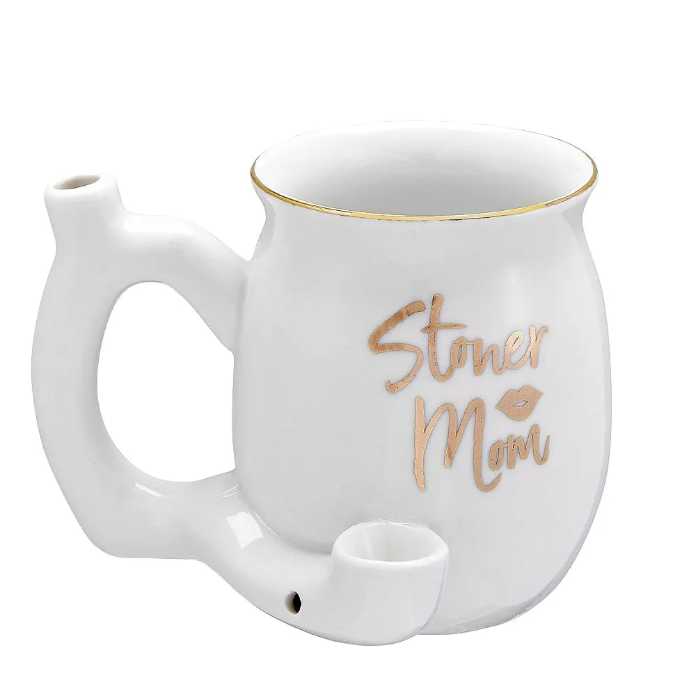 Stoner Mom Ceramic Pipe Mug