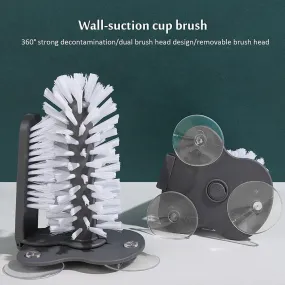 Suction Cup Dual Brush 2 in 1 Sink