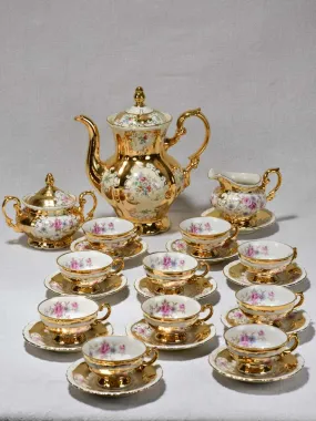 Superb vintage German coffee service - 10 cups