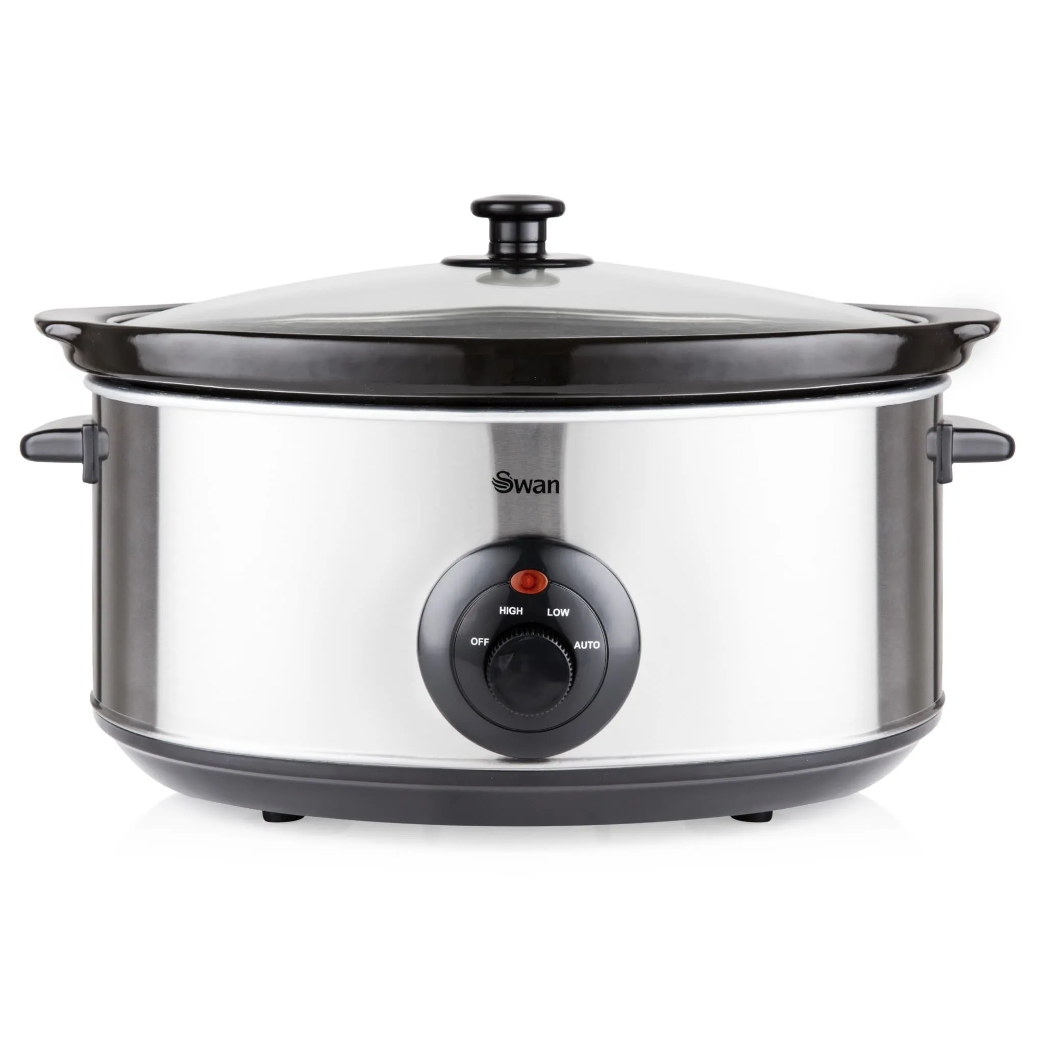 Swan 6.5 Litre Stainless Steel Slow Cooker