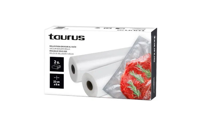 Taurus Vacuum Sealer Bags Plastic 22 X 600 Cm