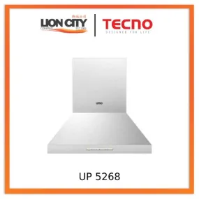 Tecno Uno UP 5268 Chimney Hood Stainless Steel 60cm