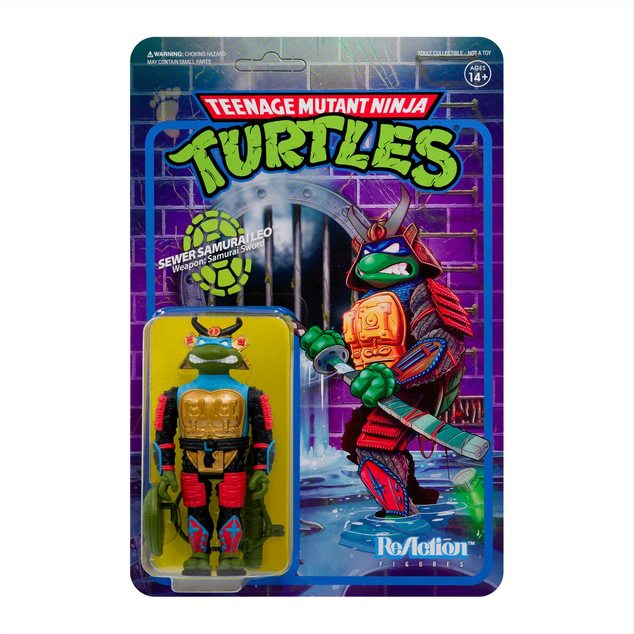 Teenage Mutant Ninja Turtles ReAction Figures Wave 3 - Samurai Leonardo