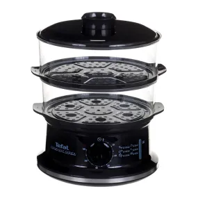 Tefal Vc140135 Steam Cooker 2 Basket(S) Black Freestanding 900 W