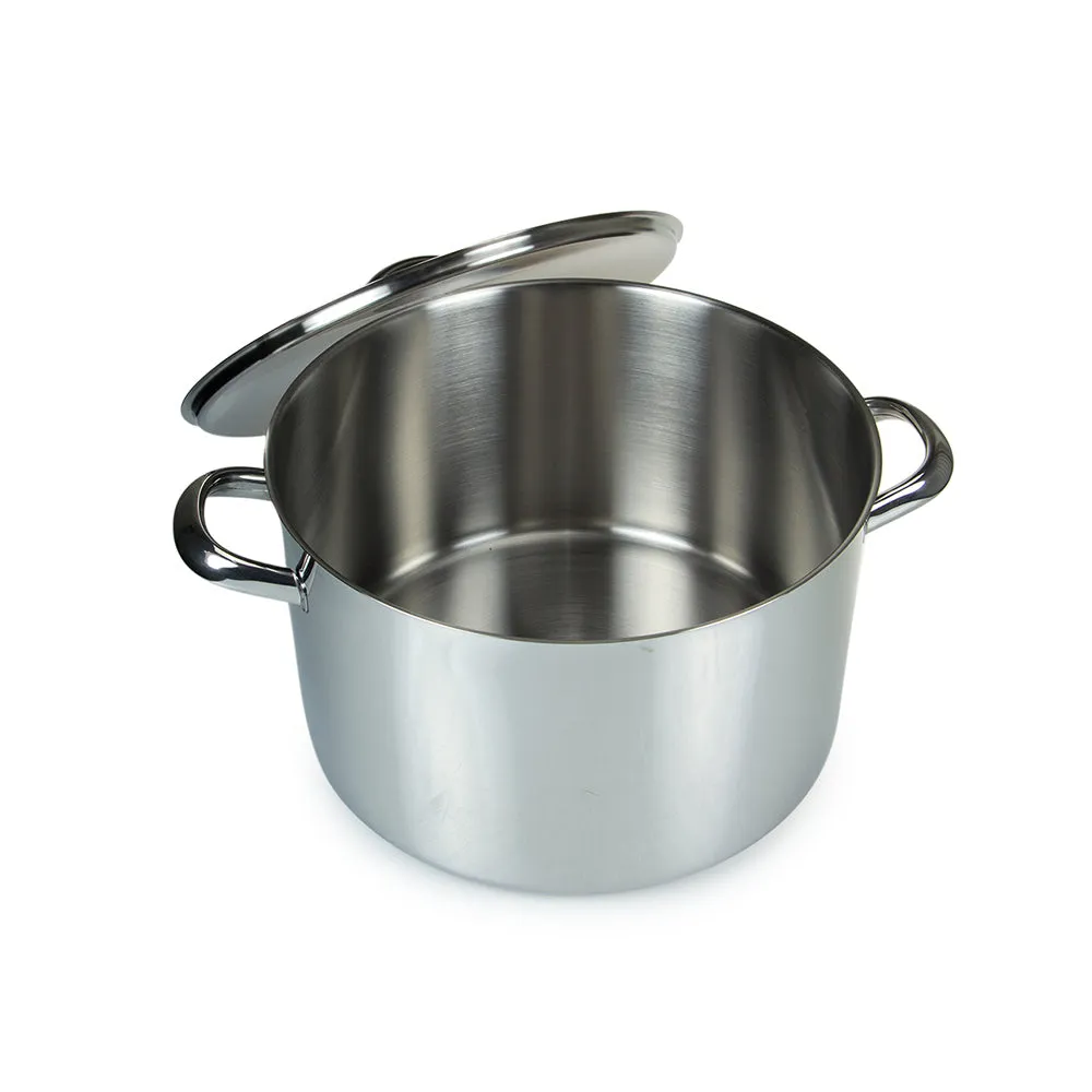 The Essential Ingredient Stainless Steel Stockpot with lid 28cm