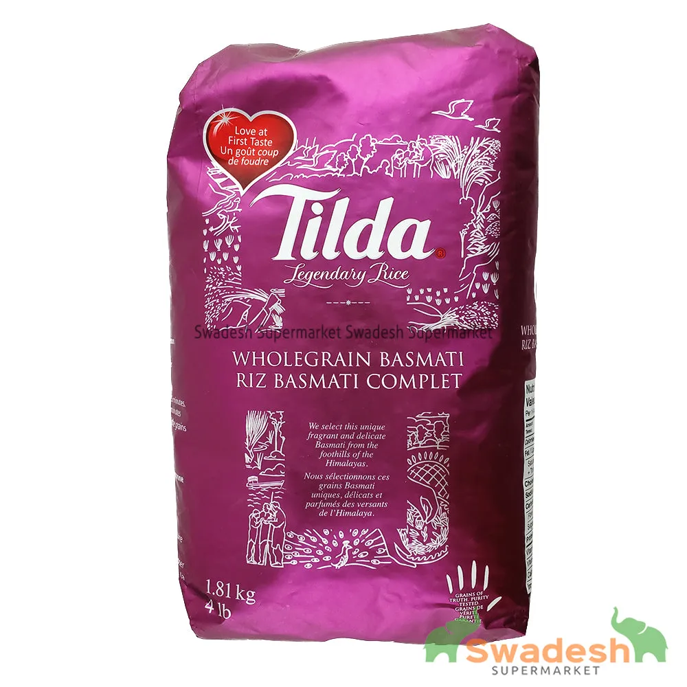 Tilda Whole Grain Rice 4lb