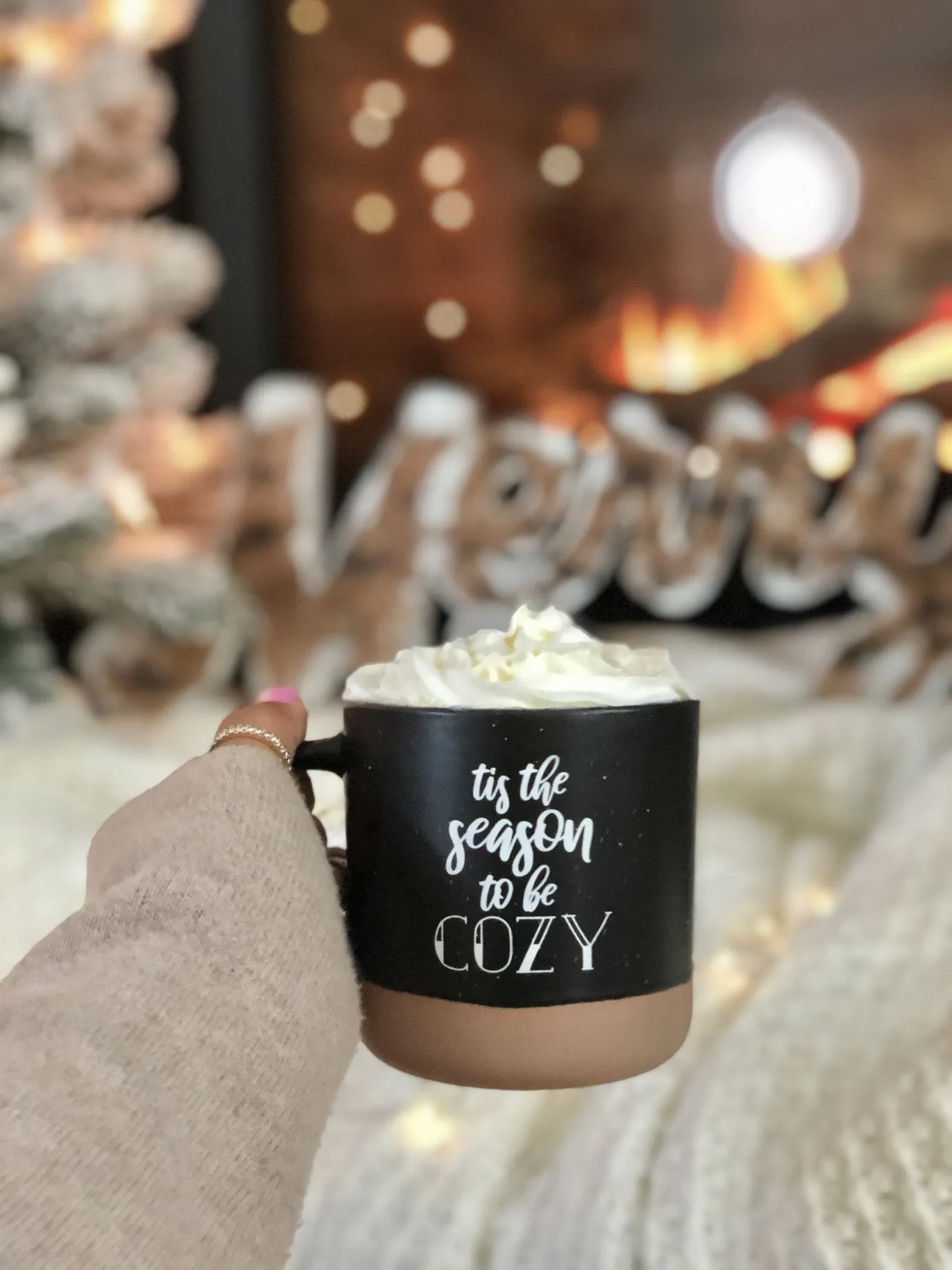 Tis the Season to Be Cozy Mug