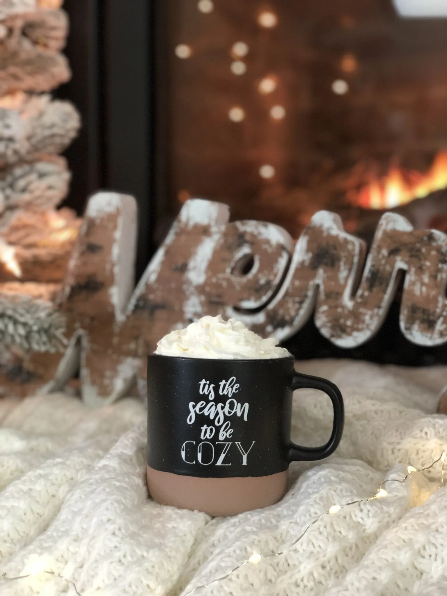 Tis the Season to Be Cozy Mug