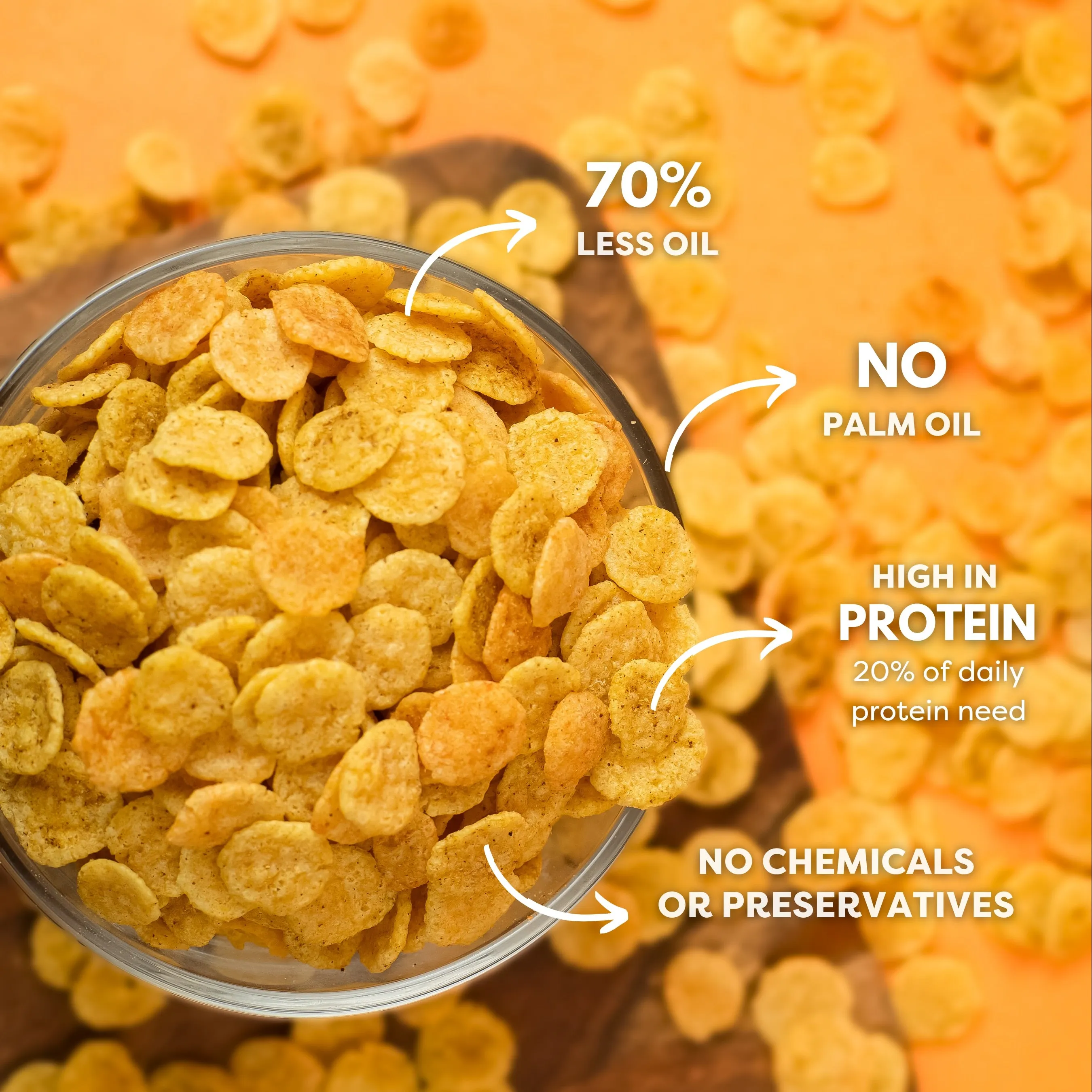 Troovy The Healthy Protein Munchies- Corn Dots Mix