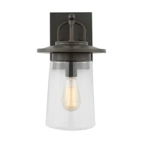 Tybee 16 In. Outdoor Wall Light Antique Bronze Finish