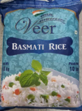 Veer Basmati Rice 10 LB