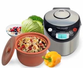 VitaClay VM7900-6 Smart Organic Multi-Cooker- A Rice Cooker, Slow Cooker