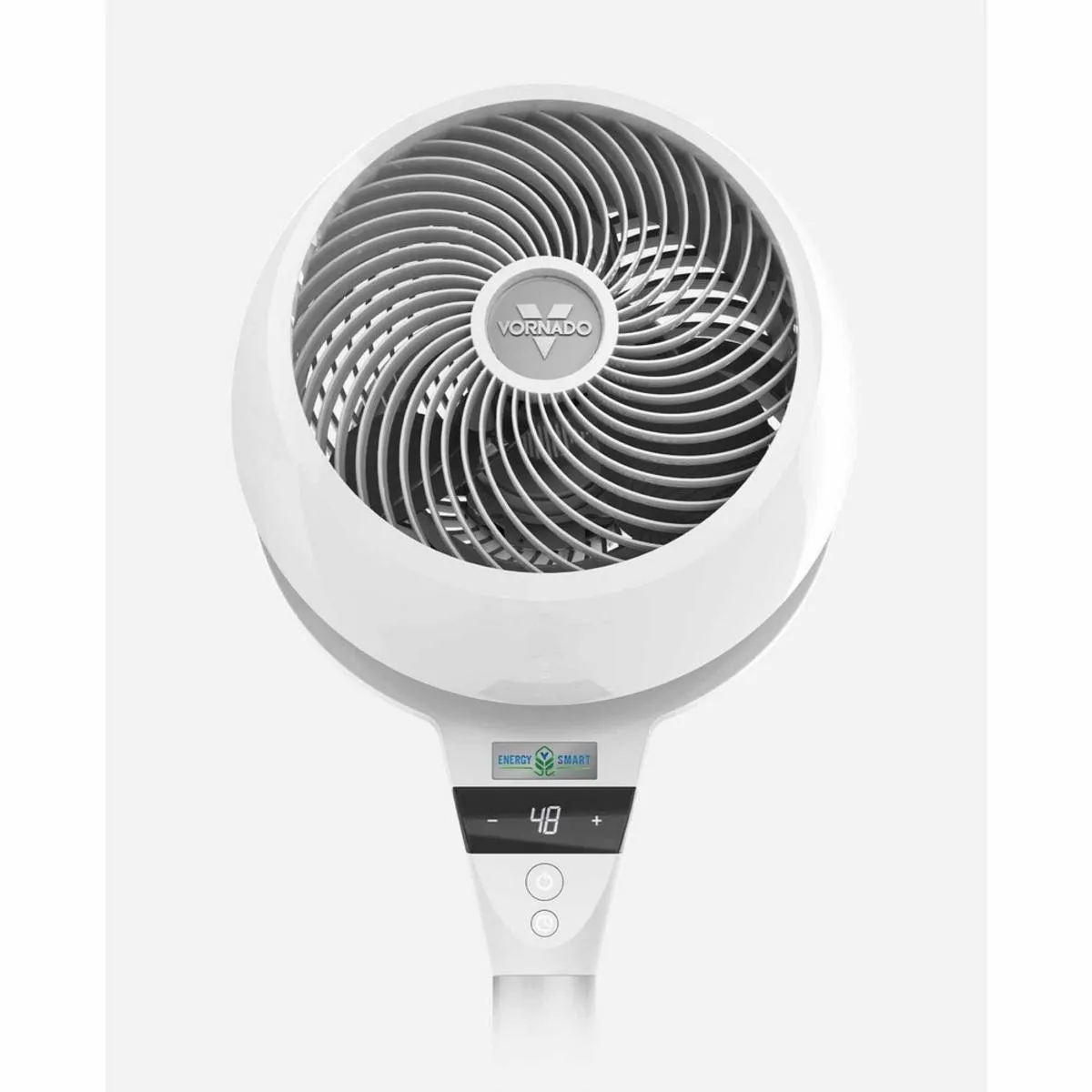 Vornado 6803DC Energy Smart Medium Pedestal Air Circulator - Ice White