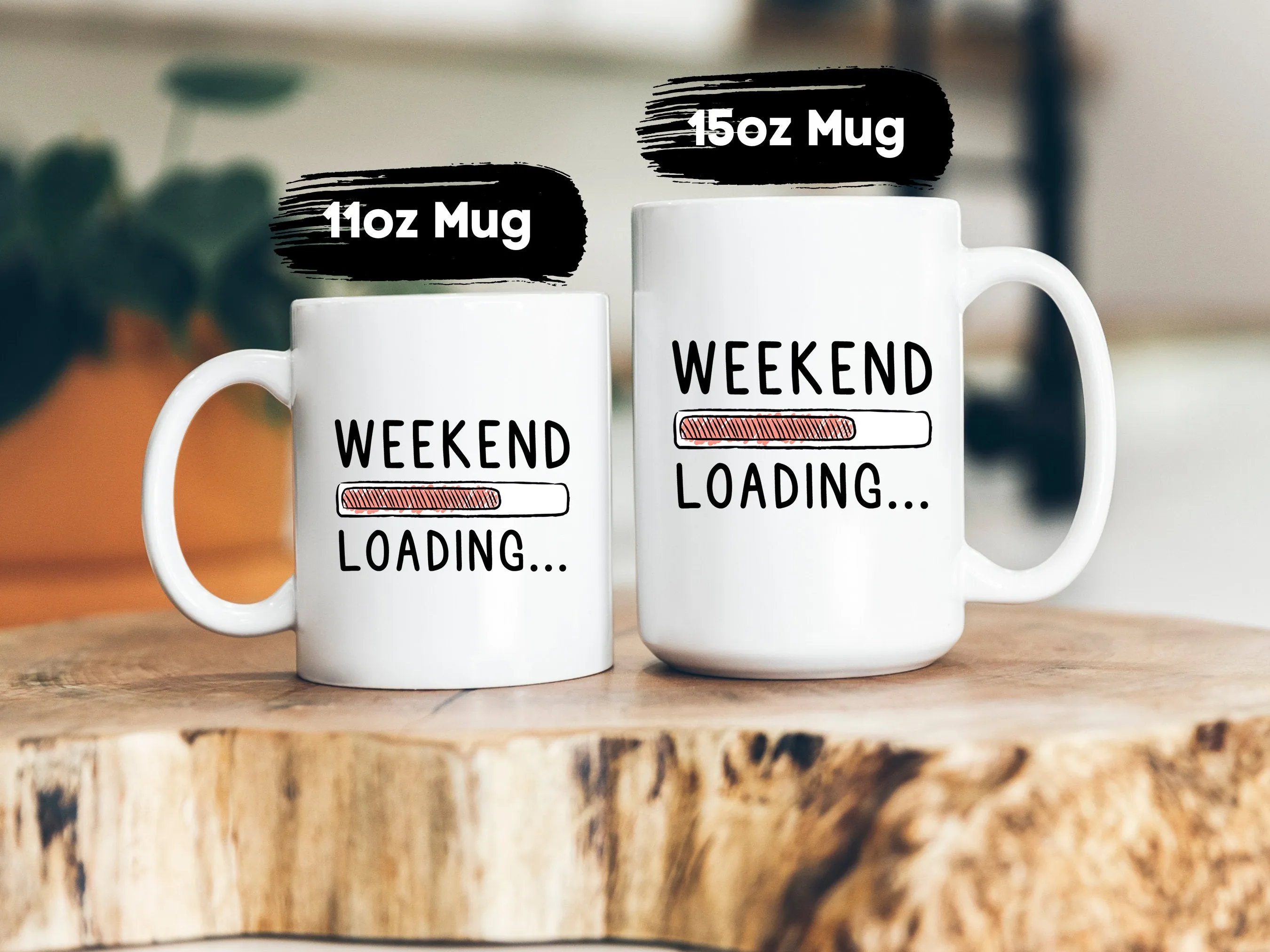 Weekend Loading Mug Office Funny Work Coffee Cup