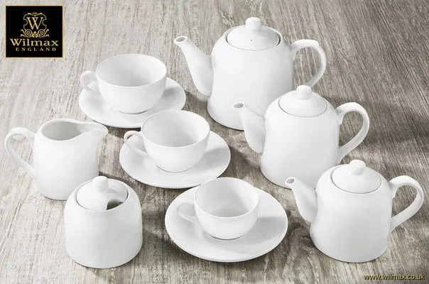 White 8 Oz | 250 Ml Tea Cup & Saucer