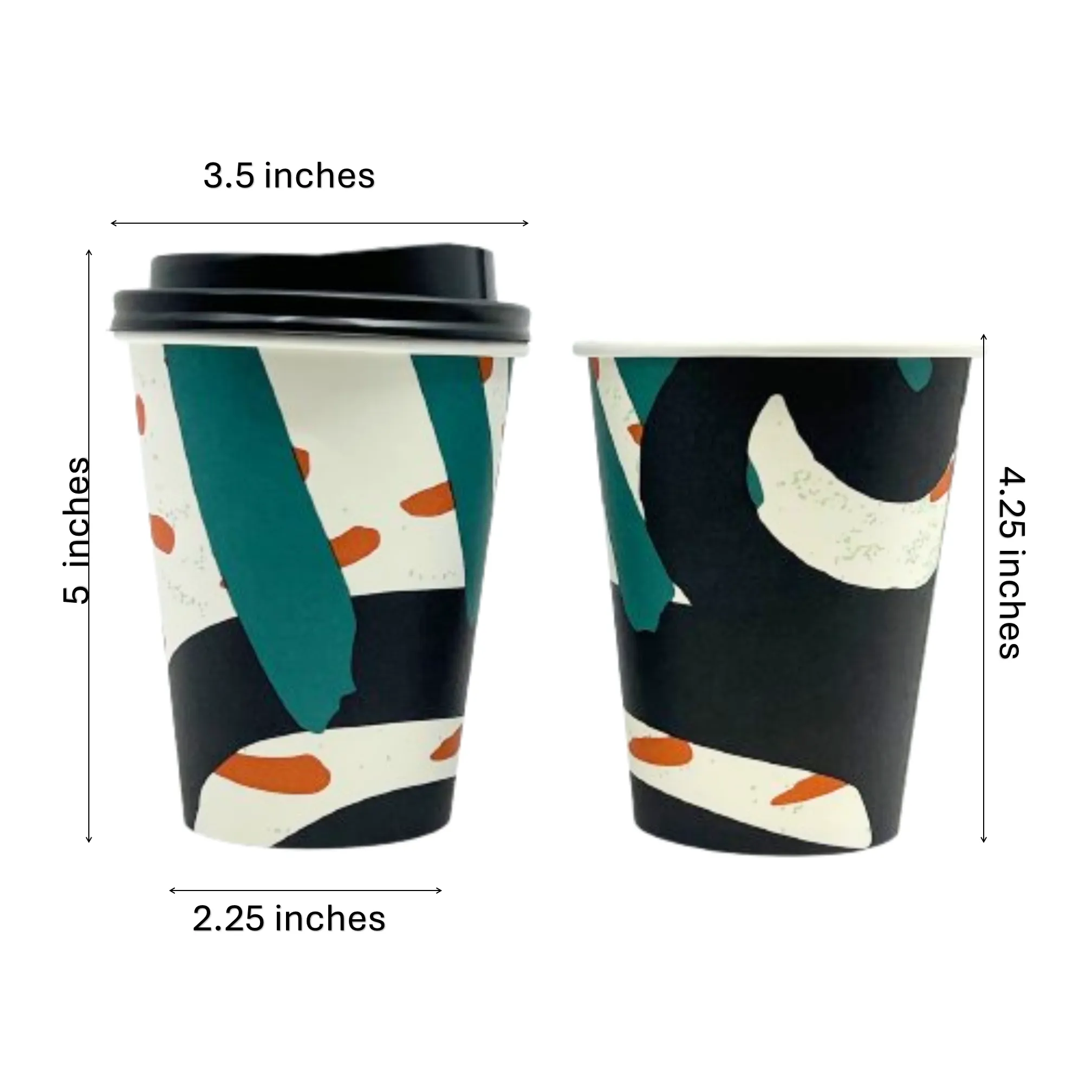 *WHOLESALE* 12oz Hot/Cold Cups With Lids: 336 Ct