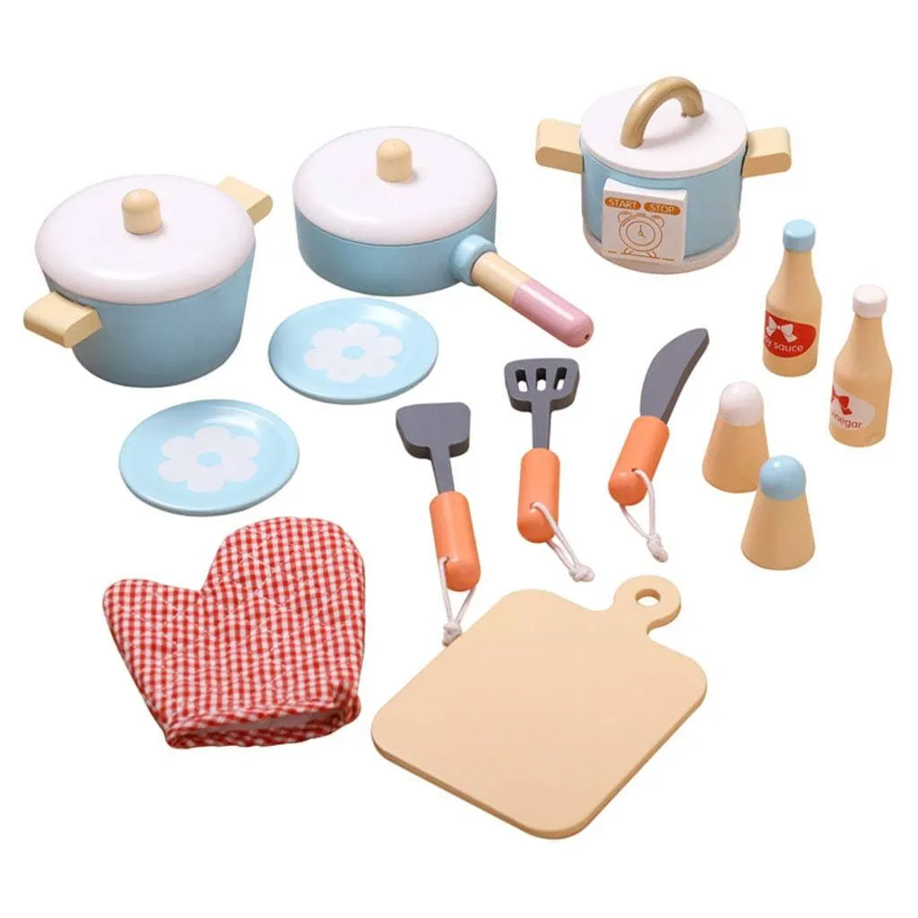 Wood Pots Pans Toys - Durable and Eco-Friendly