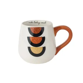 Woodstock Rainbow Dot Mug - Make Today Count