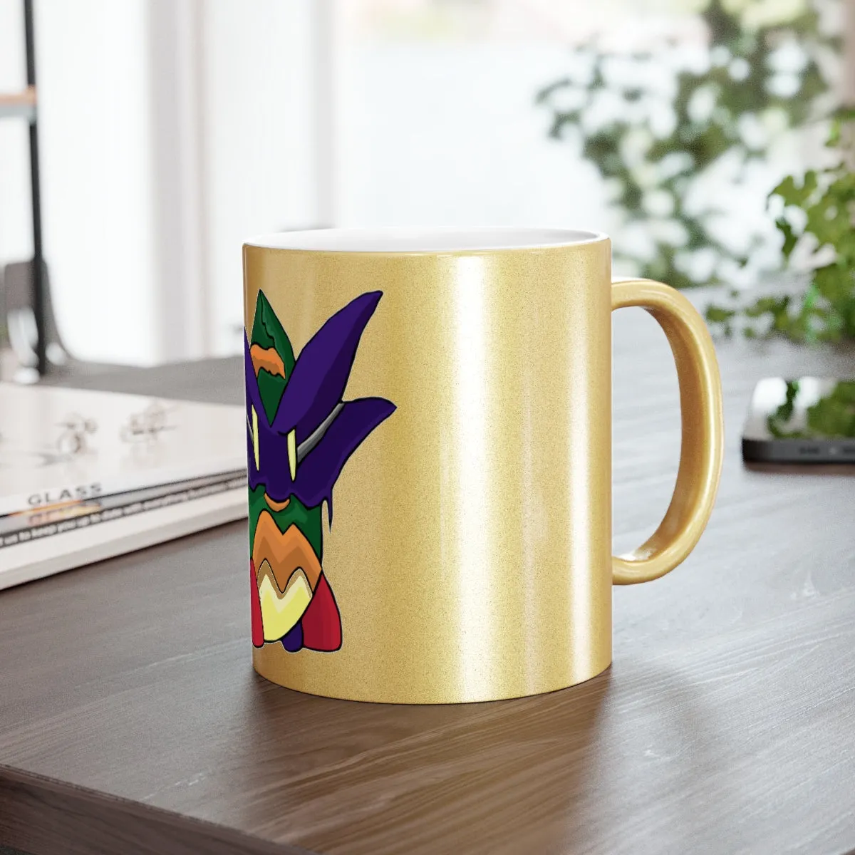 Worril Metallic Mug (Silver / Gold)