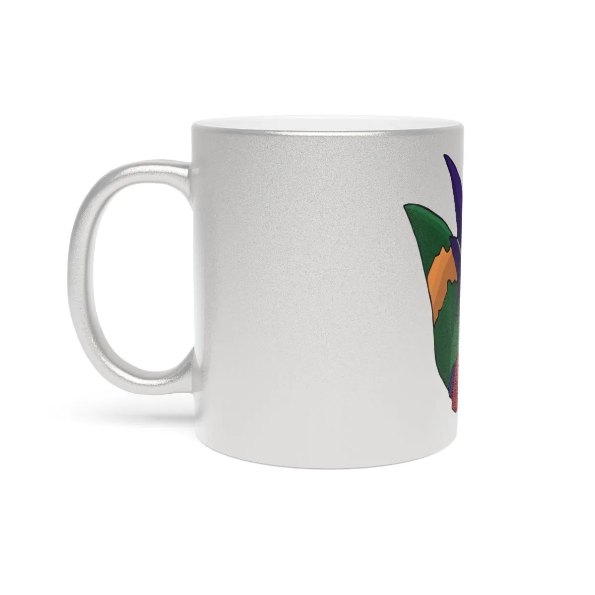 Worril Metallic Mug (Silver / Gold)