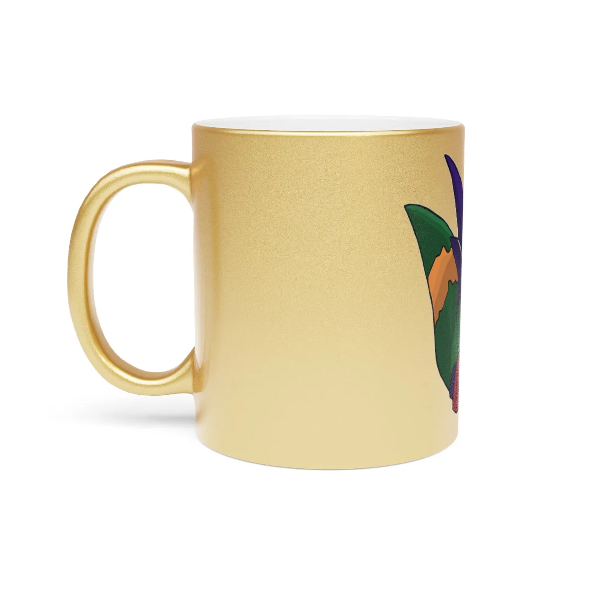 Worril Metallic Mug (Silver / Gold)