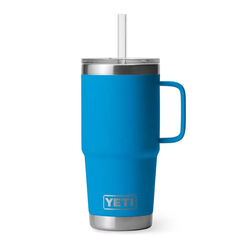 YETI Rambler 25 oz Mug with Straw Lid