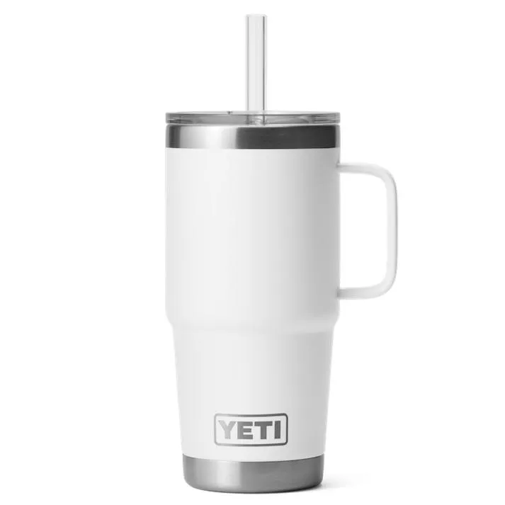 YETI Rambler 25 oz Mug with Straw Lid