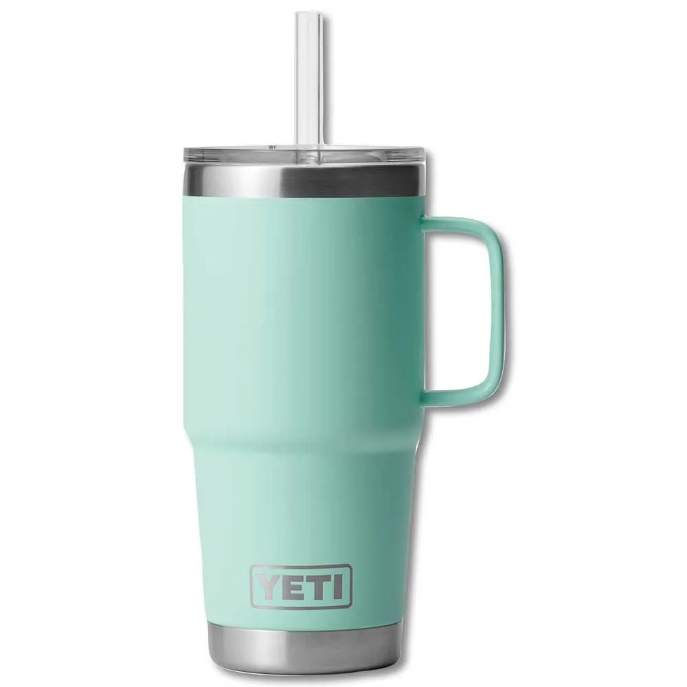 YETI Rambler 25 oz Mug with Straw Lid